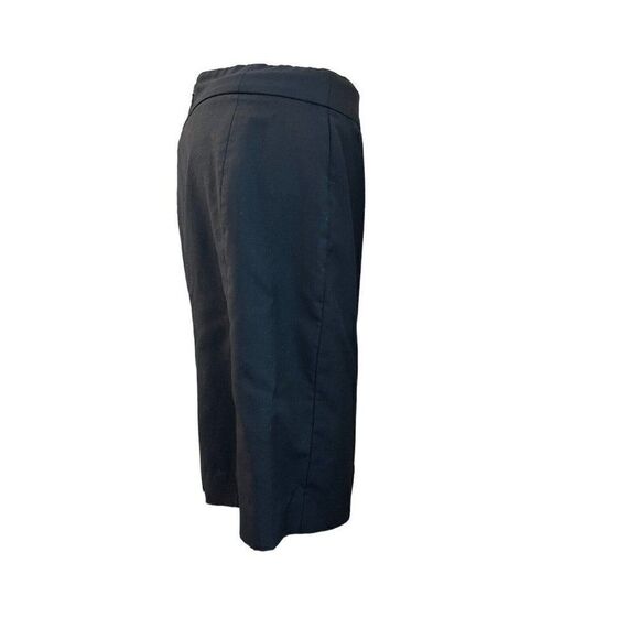 J.CREW Size 10 Black Skirt A Line Pencil 100% Wool Lined - Picture 3 of 5